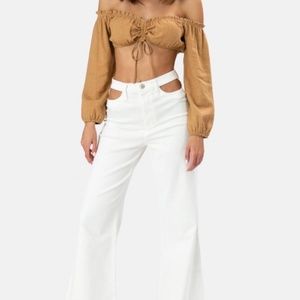 Adika "Harper" Cut-Out Jeans